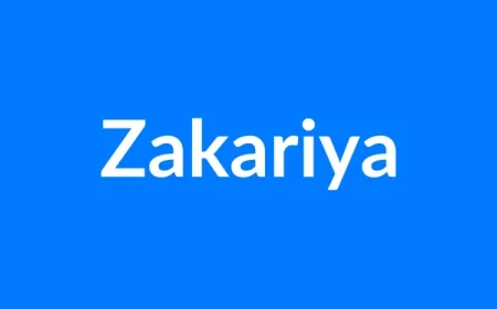 Zakariya नाम का मतलब | Zakariya Name Meaning in Hindi