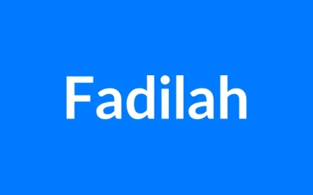 Fadilah नाम का मतलब | Fadilah Name Meaning in Hindi