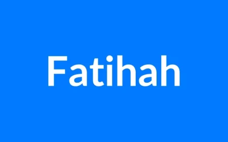 Fatihah नाम का मतलब | Fatihah Name Meaning in Hindi