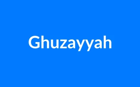 Ghuzayyah नाम का मतलब | Ghuzayyah Name Meaning in Hindi