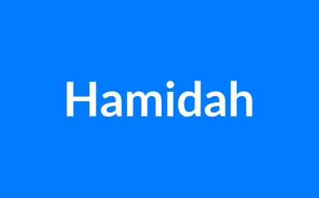 Hamidah नाम का मतलब | Hamidah Name Meaning in Hindi