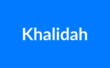 Khalidah नाम का मतलब | Khalidah Name Meaning in Hindi