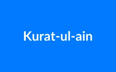 Kurat-ul-Ain नाम का मतलब | Kurat-ul-ain Name Meaning in Hindi