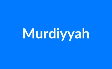 Murdiyyah नाम का मतलब | Murdiyyah Name Meaning in Hindi
