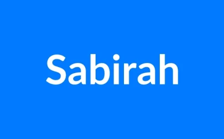 Sabirah नाम का मतलब | Sabirah Name Meaning in Hindi