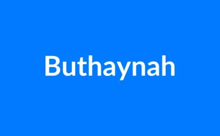 Buthaynah Name Meaning | Islamic Girl Name