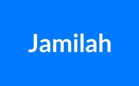 Jamilah Name Meaning | Islamic Girl Name