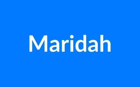 Maridah Name Meaning | Islamic Girl Name