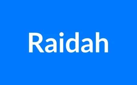 Raidah Name Meaning | Islamic Girl Name