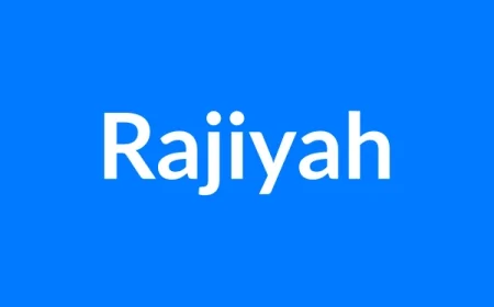 Rajiyah Name Meaning | Islamic Girl Name