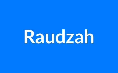 Raudzah Name Meaning | Islamic Girl Name