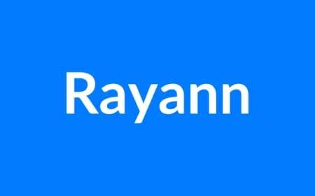 Rayann Name Meaning | Islamic Girl Name