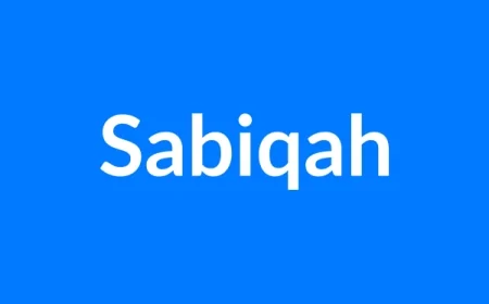 Sabiqah Name Meaning | Islamic Girl Name