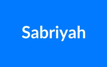 Sabriyah Name Meaning | Islamic Girl Name