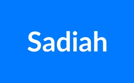 Sadiah Name Meaning | Islamic Girl Name