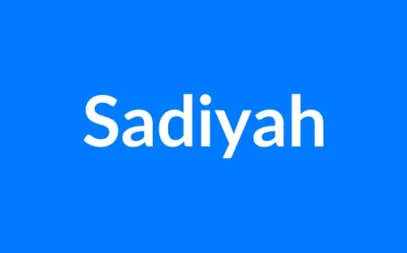 Sadiyah Name Meaning | Islamic Girl Name