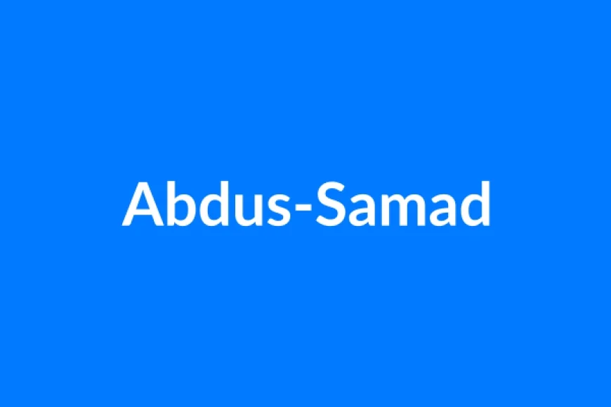 अब्दुस-समद नाम का मतलब | Abdus-Samad Name Meaning in Hindi