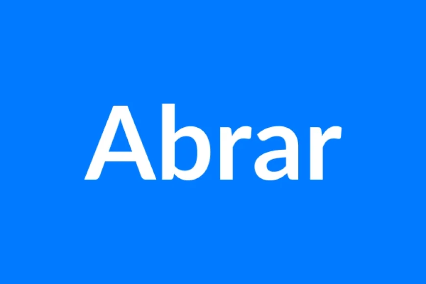 अबरार नाम का मतलब | Abrar Name Meaning in Hindi