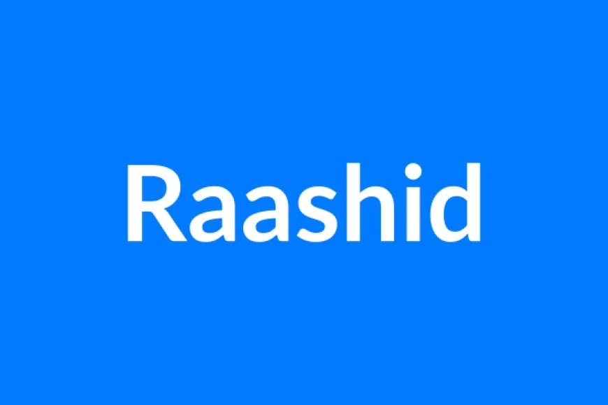 Raashid नाम का मतलब | Raashid Name Meaning in Hindi