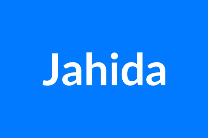 Jahida नाम का मतलब | Jahida Name Meaning in Hindi