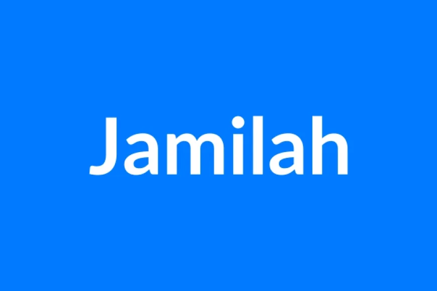 Jamilah नाम का मतलब | Jamilah Name Meaning in Hindi
