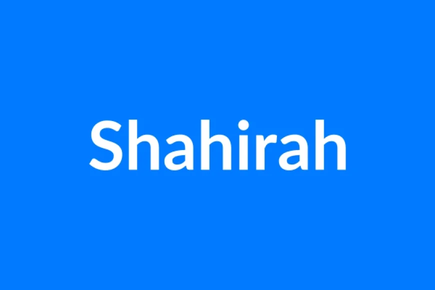 Shahirah नाम का मतलब | Shahirah Name Meaning in Hindi