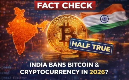 Fact Check 2026: Has India Completely Banned Bitcoin and Cryptocurrency?