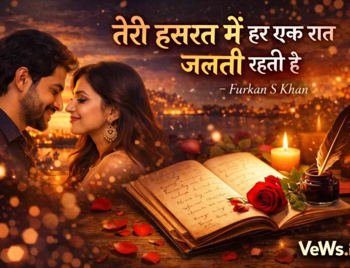 तेरी हसरत में – इश्क़ और एहसासों की गहरी शायरी
