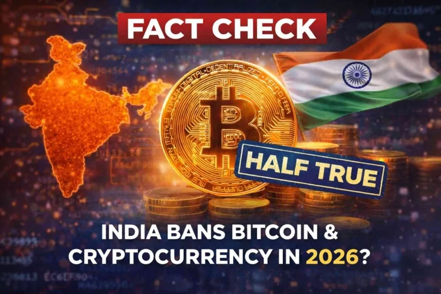 Fact Check 2026: Has India Completely Banned Bitcoin and Cryptocurrency?