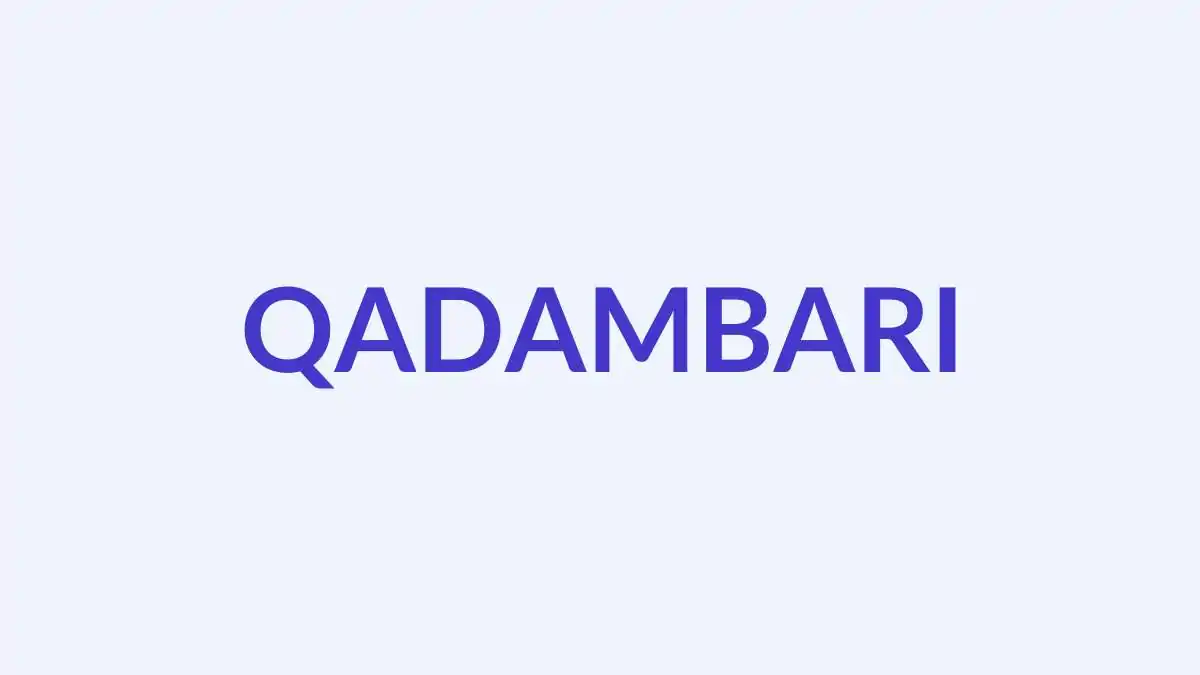 कादंबरी (Qadambari) नाम का अर्थ, उत्पत्ति और व्यक्तित्व