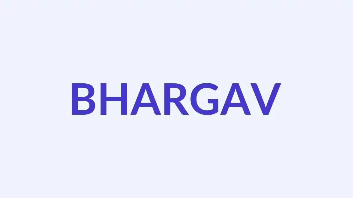 भार्गव नाम का अर्थ, उत्पत्ति और व्यक्तित्व