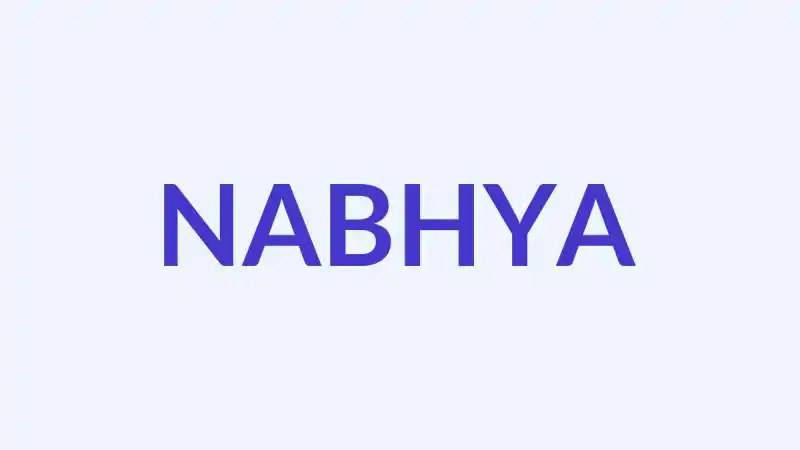 नाभ्य नाम का अर्थ, उत्पत्ति और व्यक्तित्व | हिंदू लड़कों के नाम