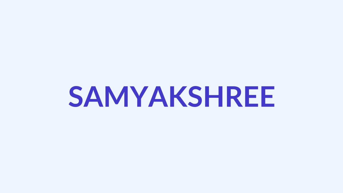 सम्यक्श्री नाम का अर्थ, उत्पत्ति और व्यक्तित्व | जैन बालिका नाम