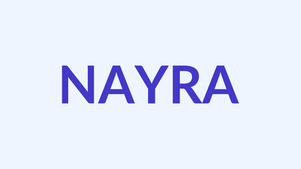 नायरा नाम का अर्थ, उत्पत्ति और व्यक्तित्व