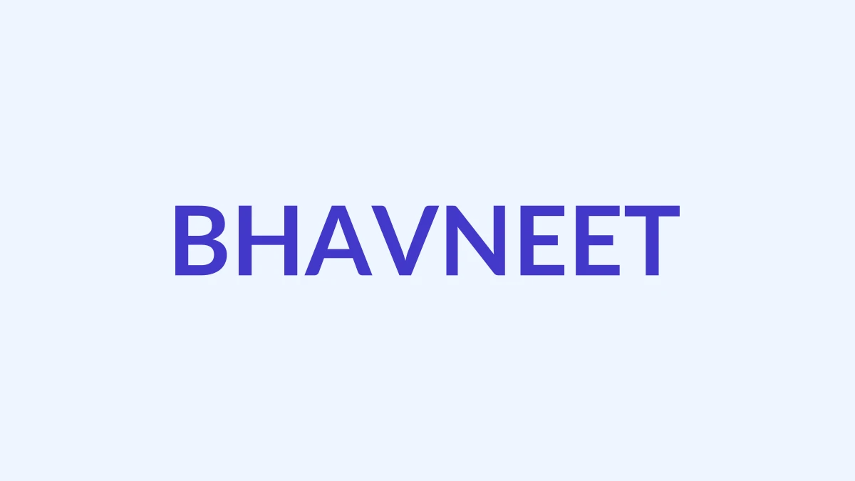 भवनीत Name Meaning