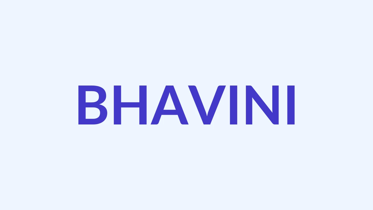 भावनी नाम का अर्थ, उत्पत्ति और व्यक्तित्व | Bhavini Name Meaning in Hindi