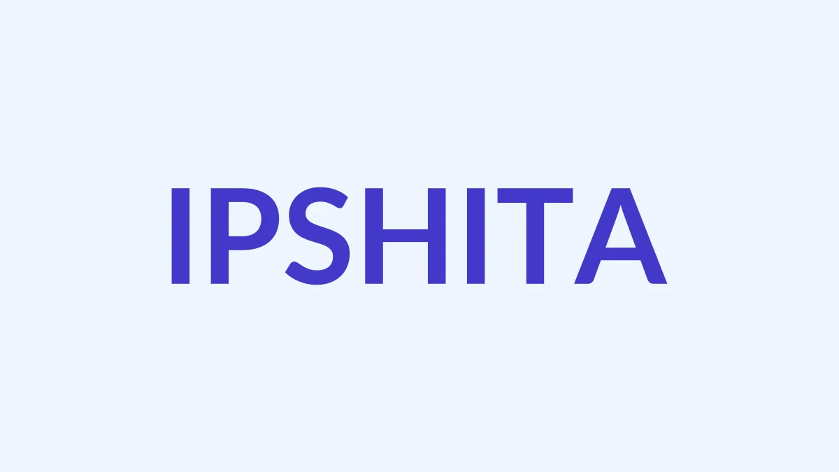 ईप्सिता Name Meaning