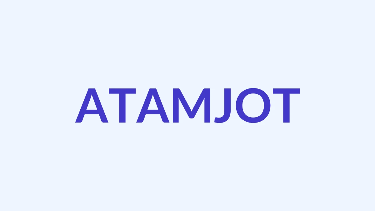 आत्मजोत Name Meaning