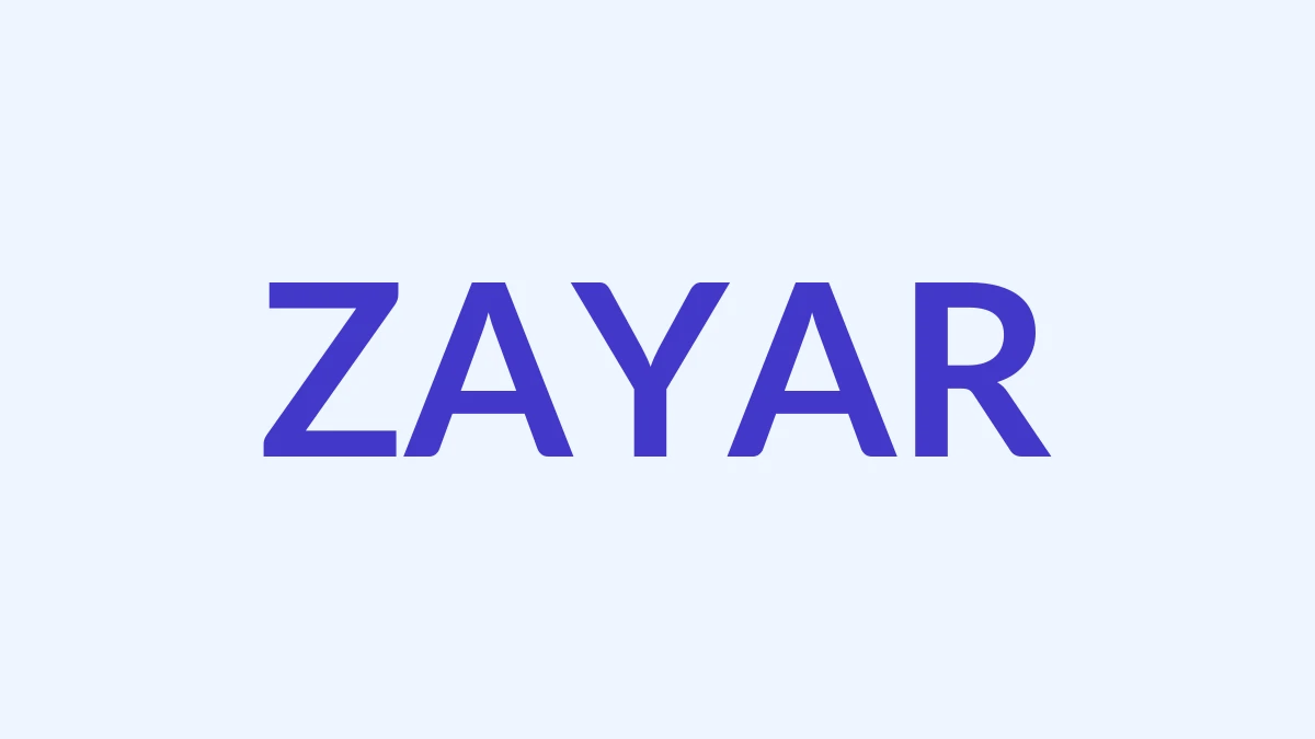 ज़ायर Name Meaning