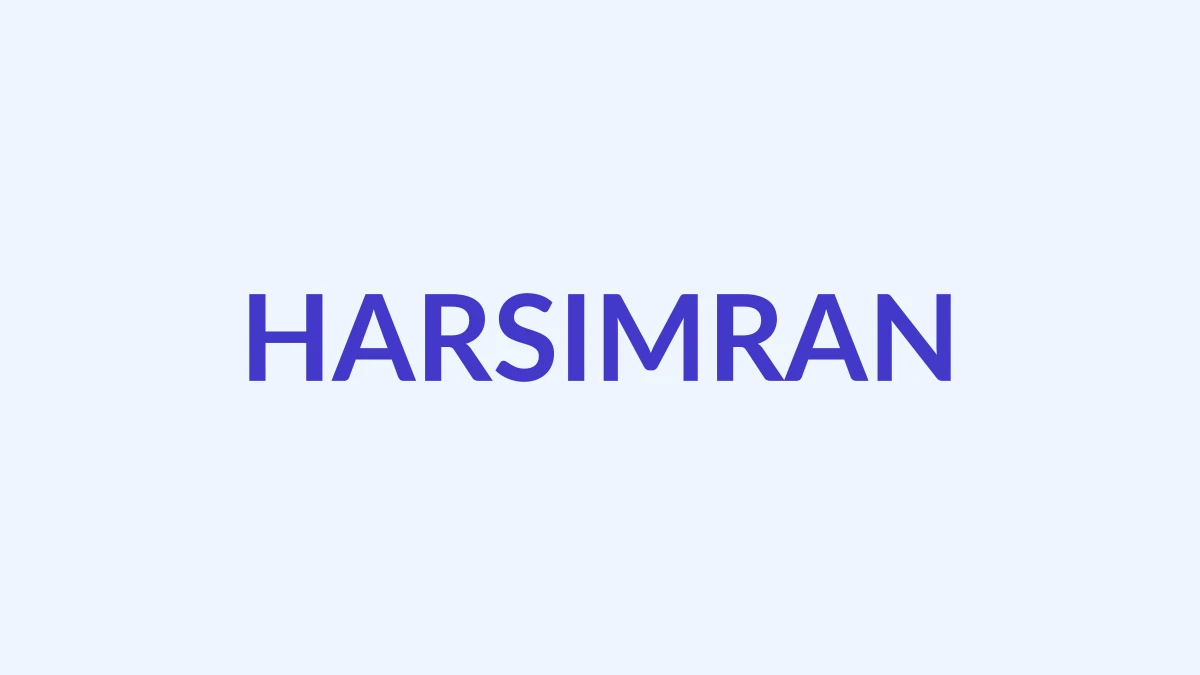 हरसिमरन Name Meaning