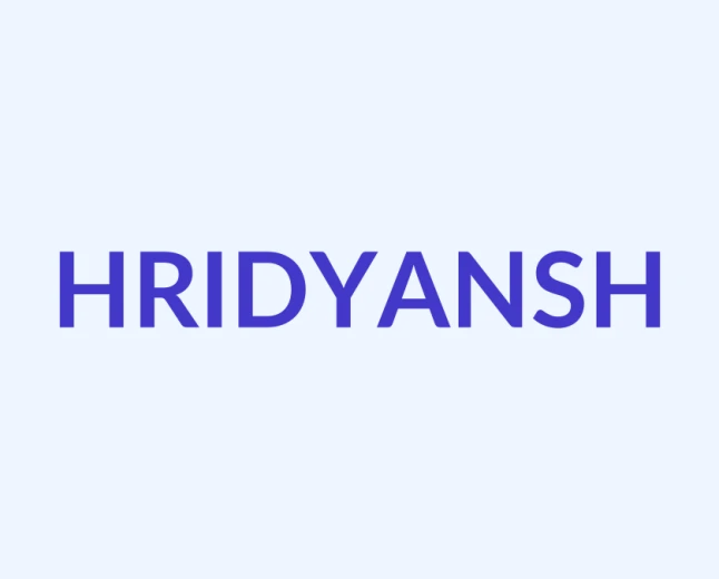 हृद्यांश Name Meaning