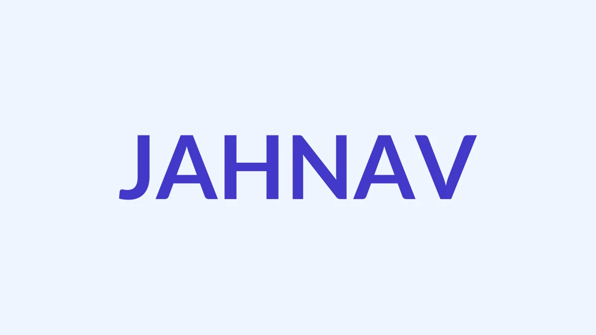जाह्नव Name Meaning