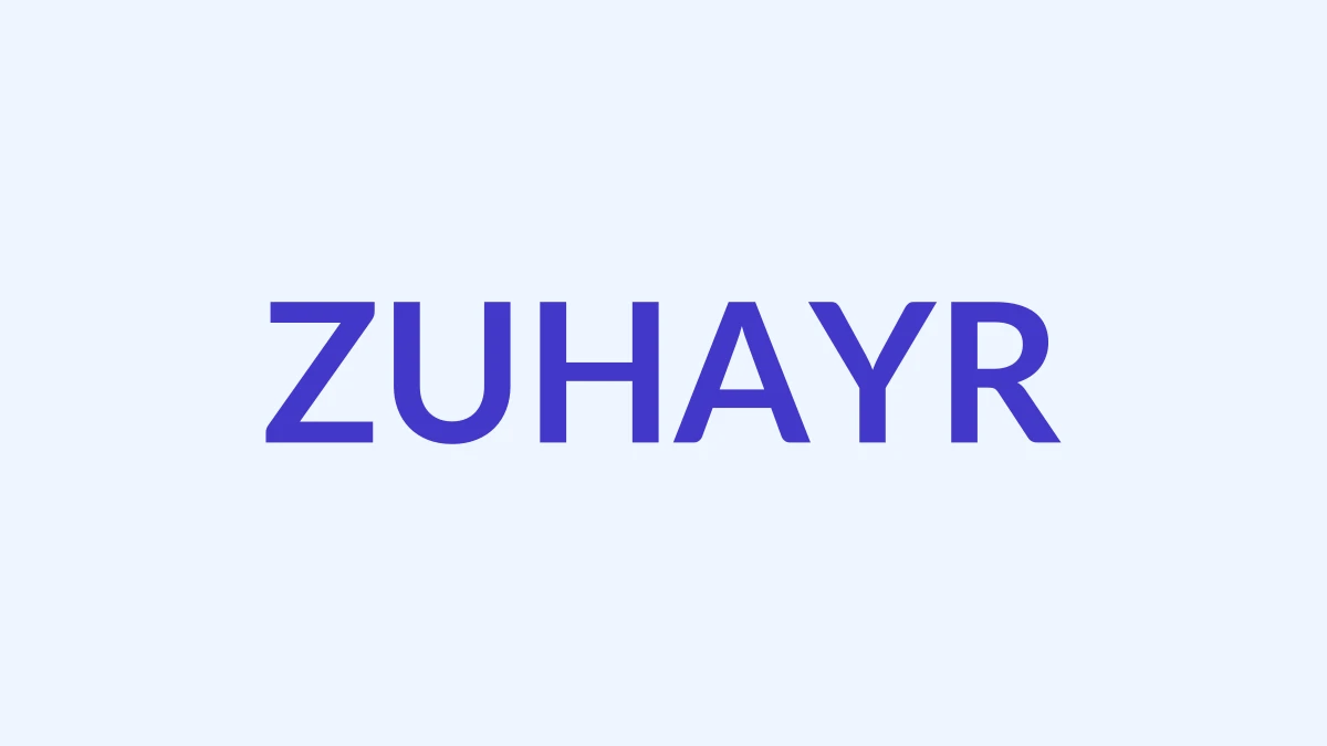 ज़ुहैर Name Meaning