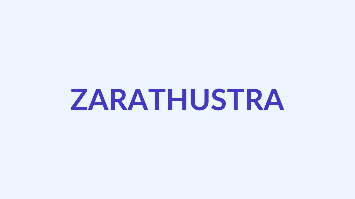 ज़रथुस्त्र नाम का अर्थ, ज्योतिष और व्यक्तित्व - जैन संस्कृति