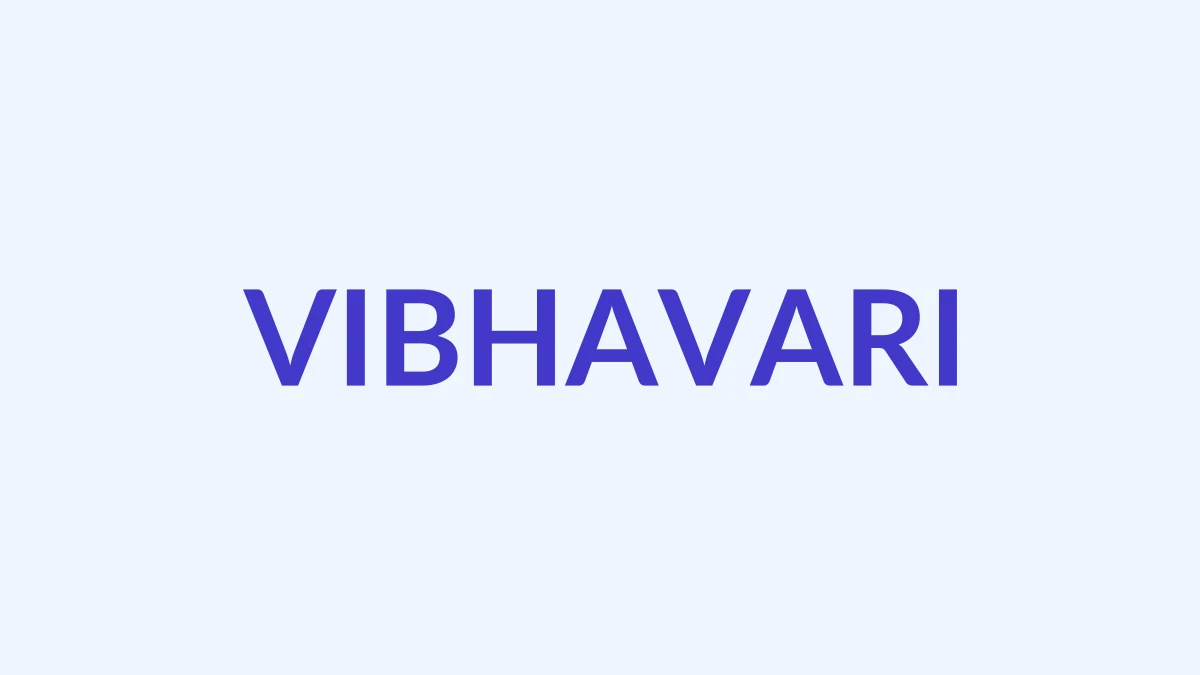 विभावरी Name Meaning