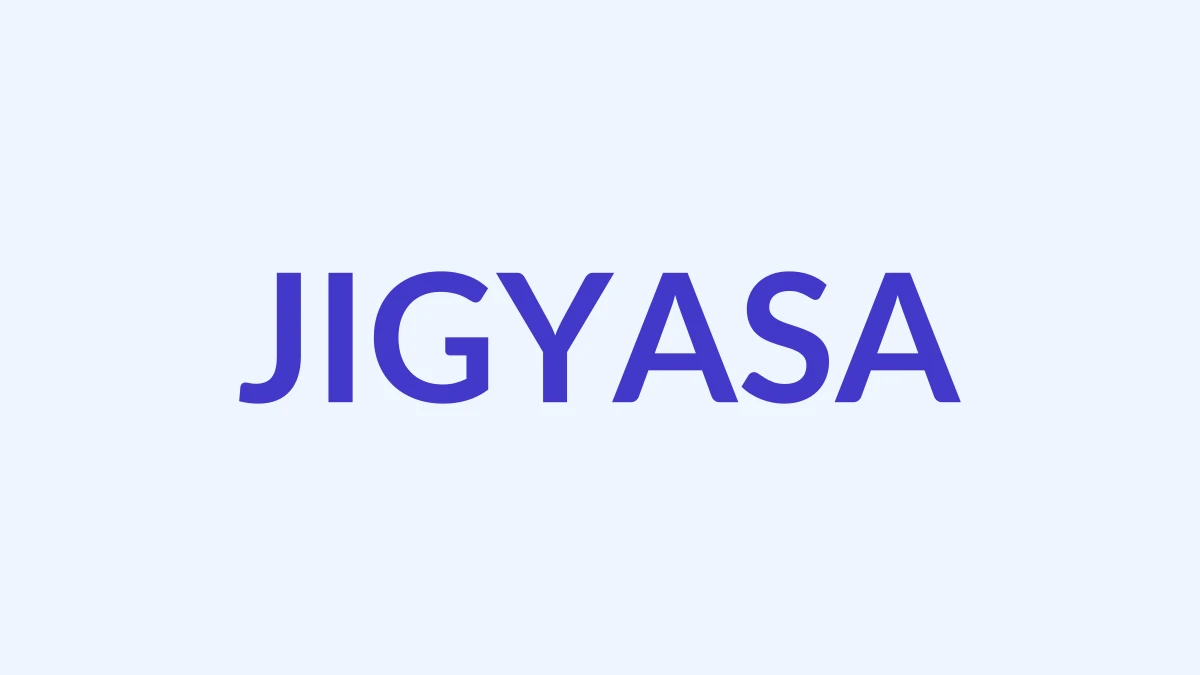 जिज्ञासा Name Meaning