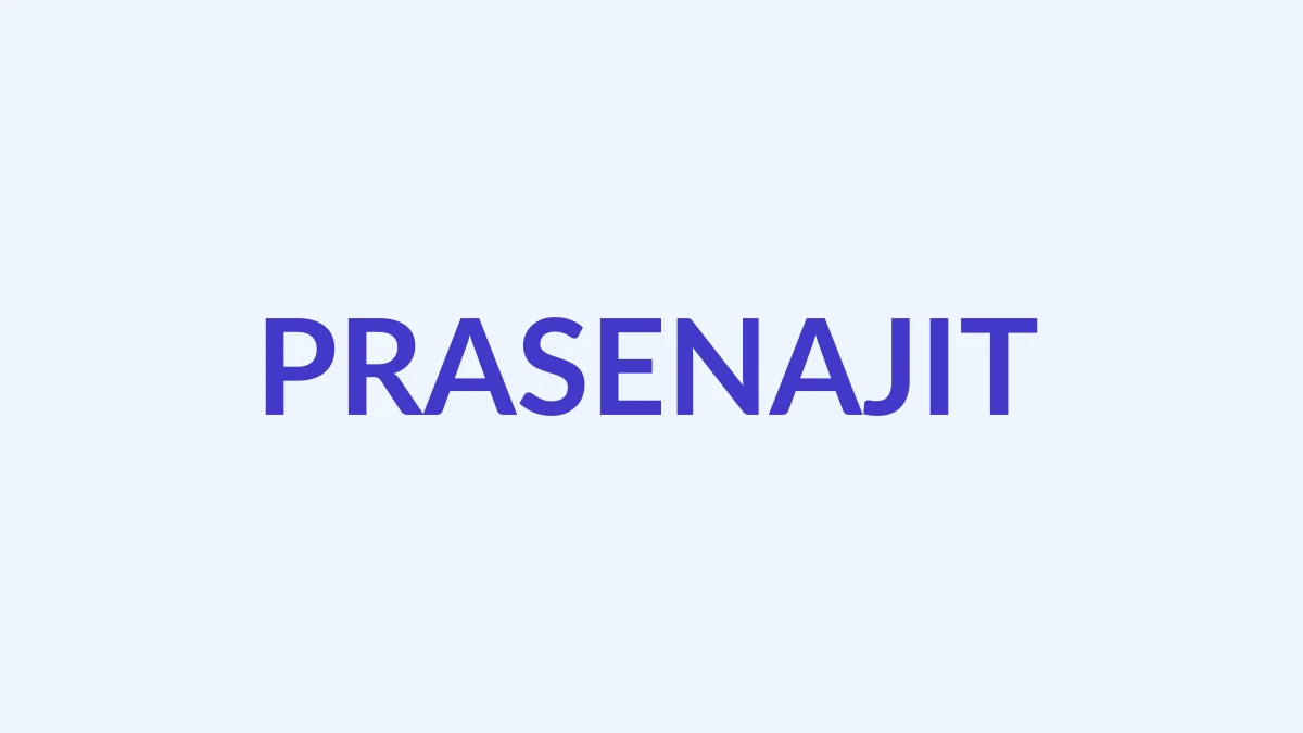 प्रसेनजित Name Meaning