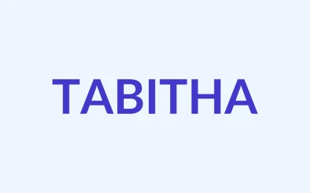 तबीथा Name Meaning