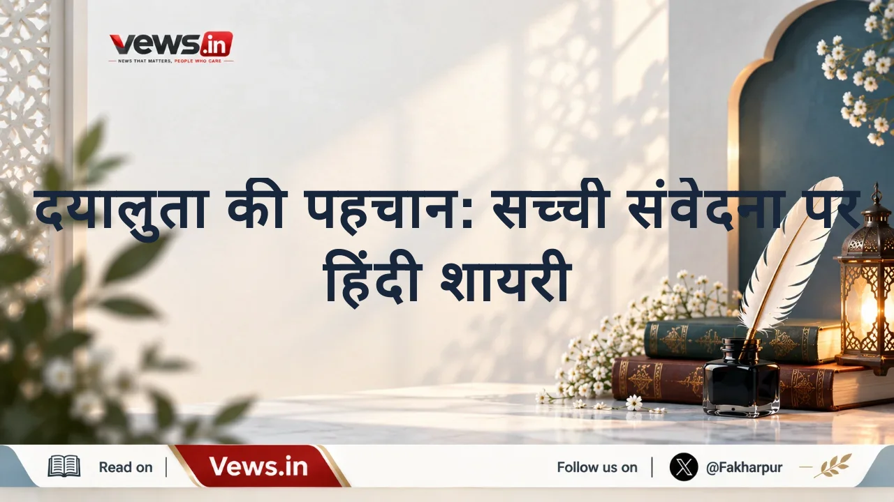 दयालुता की पहचान: सच्ची संवेदना पर हिंदी शायरी