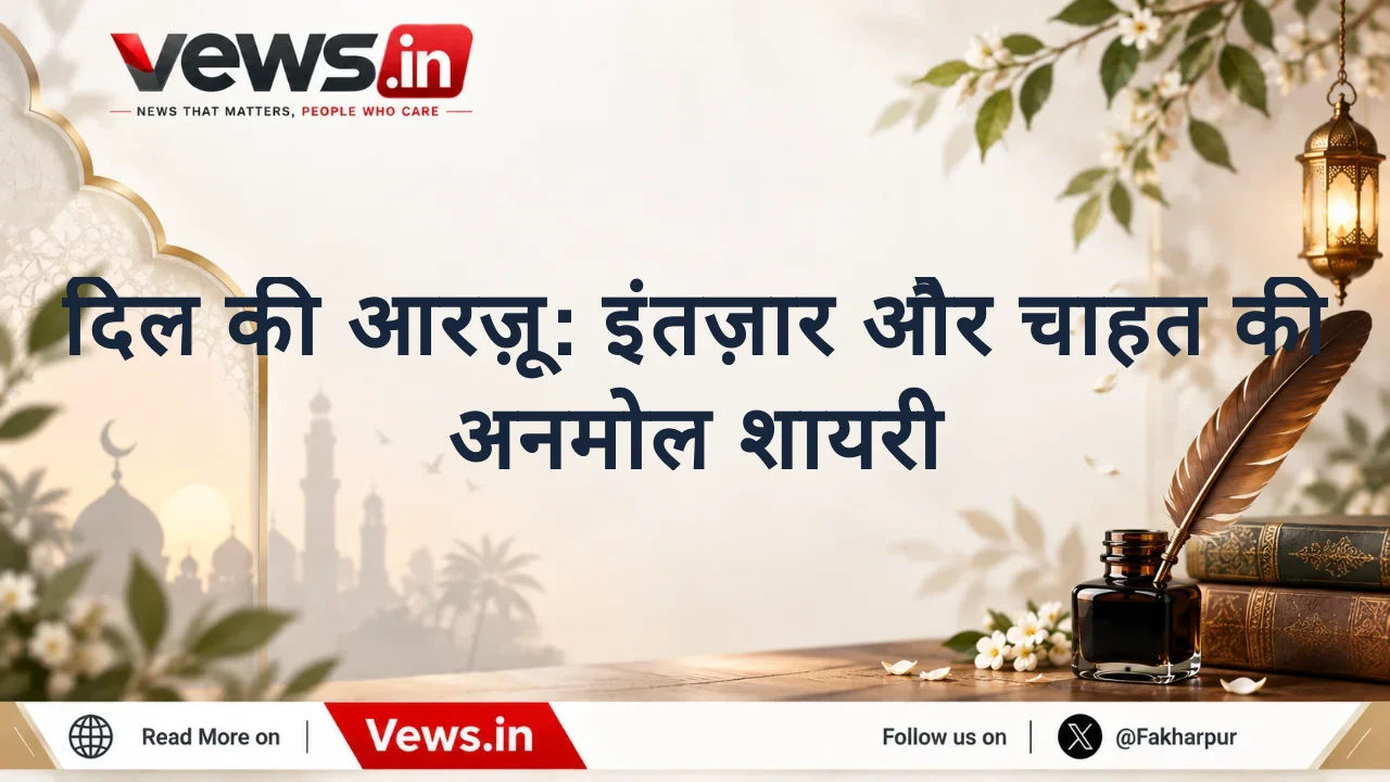 दिल की आरज़ू: इंतज़ार और चाहत की अनमोल शायरी
